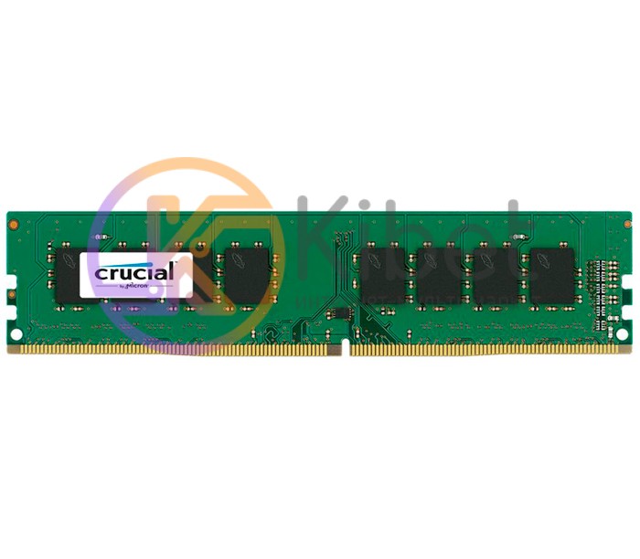 Модуль памяти 8Gb DDR4, 2400 MHz, Crucial, 16-16-16, 1.2V (CT8G4DFD824A)
