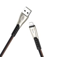 Кабель USB - Lightning, Hoco Superior speed charging, 1.2M, U48, Black