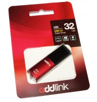 USB 3.0 Флеш накопитель 32Gb AddLink U55 Red AD32GBU55R3