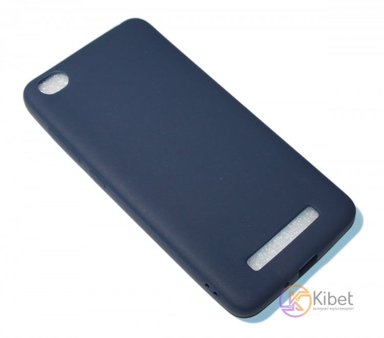 Накладка силиконовая для смартфона Xiaomi Redmi 4a Matt Dark Blue