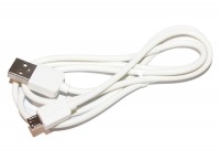 Кабель USB - microUSB, Remax Light, White, 1 м (RC-006m)