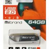 USB Флеш накопитель 64Gb Mibrand Aligator Grey (MI2.0 AL64U7G)
