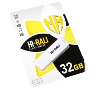 USB Флеш накопитель 32Gb Hi-Rali Bright White, HI-32GBBRTWH