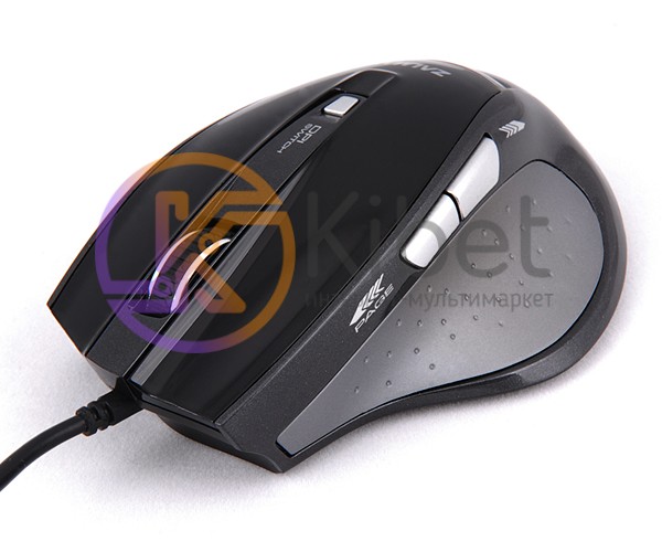 Мышь Zalman ZM-M400 Black, Optical, USB, 7 кнопок, 1600 dpi