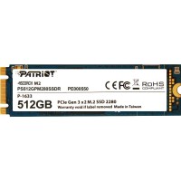 Твердотельный накопитель M.2 512Gb, Patriot Scorch, PCI-E 2x, TLC, 1700 950 MB s