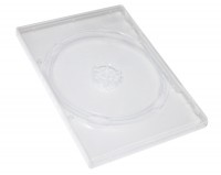 Box DVD CD (13.5 мм х 19 мм) на 2 диска, 14 mm, 1 шт, суперпрозрачный