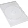 Box DVD CD (13.5 мм х 19 мм) на 2 диска, 14 mm, 1 шт, суперпрозрачный