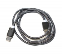 Кабель USB - USB 3.1 Type C, Gray, 1 м , магнитный