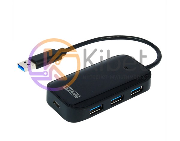 Концентратор USB 3.0 STlab U-1470 USB Type-С + 3 порта USB Type-A (U-1470)