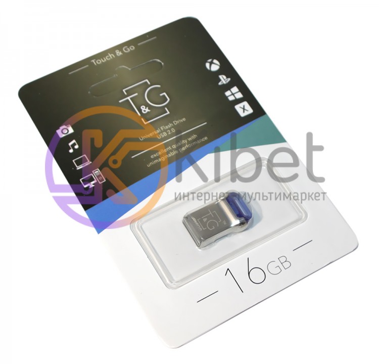 USB Флеш накопитель 16Gb T G 108 Metal series Silver, TG108SL-16G