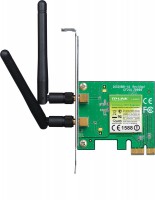 Сетевая карта PCI-E TP-LINK TL-WN881ND Wi-Fi 802.11g n 300Mb, 2 съемные антенны