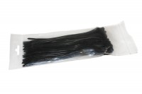 Стяжки для кабеля, 200 мм х 3,6 мм, 100 шт, Black