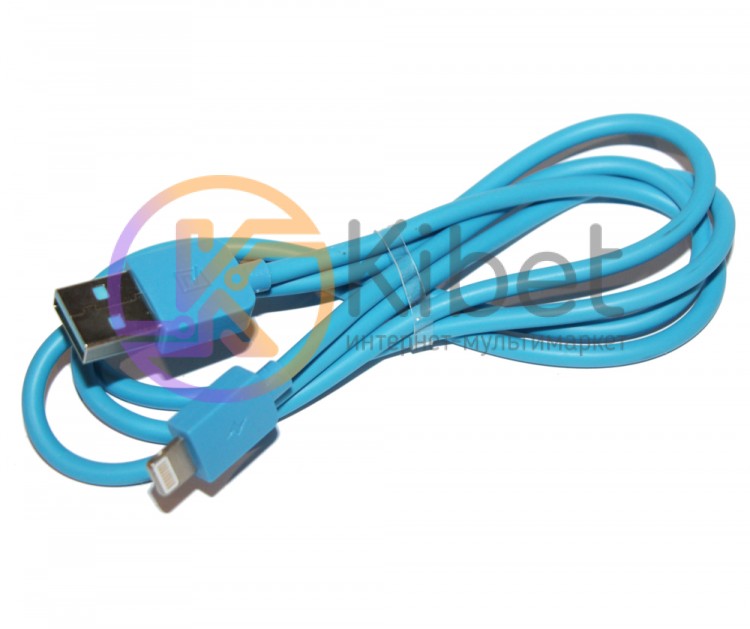 Кабель USB - Lightning, Blue, Remax, 1 м (RC-006i7)