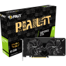 Видеокарта GeForce GTX 1660, Palit, Dual OC, 6Gb DDR5, 192-bit, DVI HDMI DP, 183
