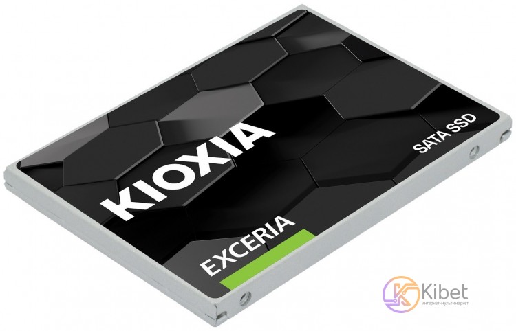 Твердотельный накопитель 480Gb, Kioxia Exceria, SATA3, 2.5', 3D TLC, 555 540 MB