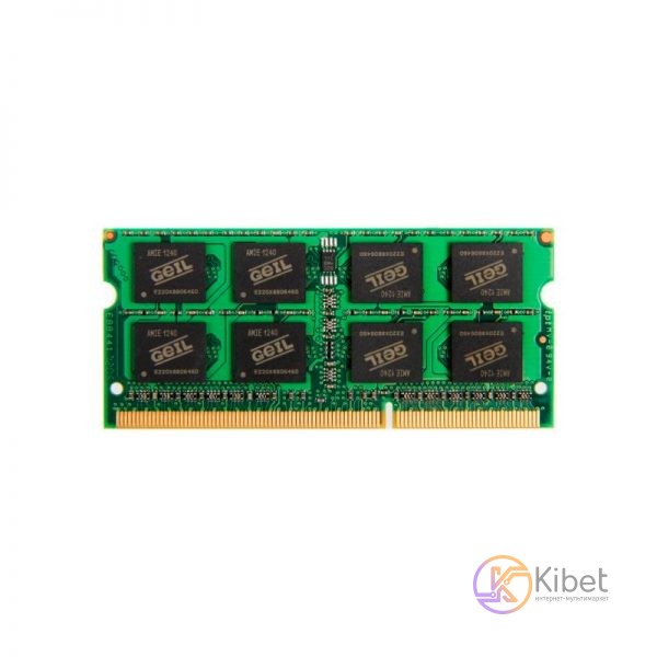 Модуль памяти SO-DIMM, DDR3, 8Gb, 1600 MHz, Geil, 1.5V, CL11 (GS38GB1600C11S)