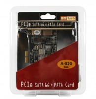 Контроллер PCI-Express X1 - STLab A-520 RAID SSD+SATAIII 6Gbps 4 канала (2вн.+4в