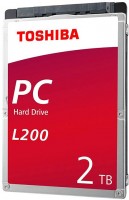 Жесткий диск 2.5' 2Tb Toshiba L200, SATA3, 128Mb, 5400 rpm (HDWL120UZSVA)