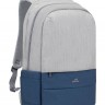 Рюкзак для ноутбука 17.3' RivaCase Prater, Grey Dark Blue, полиэстер, 305 x 480