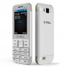 Мобильный телефон S-Tell S3-07 White, 2 Sim, 2.4' TFT (128x160), BT, FM, Cam 0.3