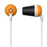 Наушники KOSS The Plug Orange, Mini jack (3.5 мм), вкладыши, кабель 1.2 м