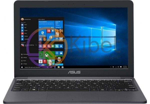 Ноутбук 11' Asus E203MA-FD001T Star Grey 11.6' глянцевый LED HD (1366х768), Inte