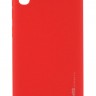 Накладка силиконовая для смартфона Samsung A10 (A105), SMTT matte Red