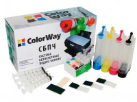 СНПЧ ColorWay Epson TX200 209 210 219 300 400 409 410 419, с чипами, без чернил