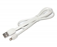 Кабель USB - Lightning, Remax 'Puff', White, 1 м (RC-045i)