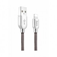 Кабель USB - Lightning, Hoco Eminently lucidity 1M 2.1A U15, Tarnish