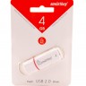 USB Флеш накопитель 4Gb Smartbuy Crown White, SB4GBCRW-W