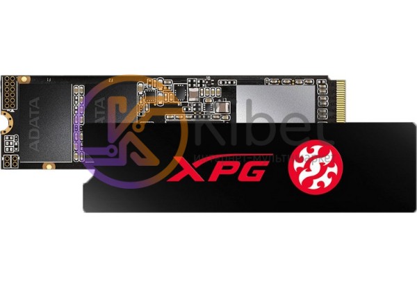 Твердотельный накопитель M.2 512Gb, A-Data XPG SX6000 Lite, PCI-E 4x, 3D TLC, 18
