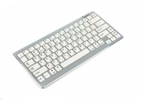 Клавиатура Gembird KB-6411BT-UA, White, Bluetooth, беспроводная, каркас клавиш н