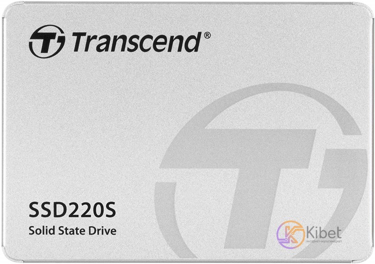 Твердотельный накопитель 960Gb, Transcend SSD220S, SATA3, 2.5', TLC, 550 500 MB