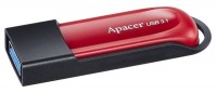USB 3.1 Флеш накопитель 16Gb Apacer AH25A, Black Red, пластиковый корпус (AP16GA