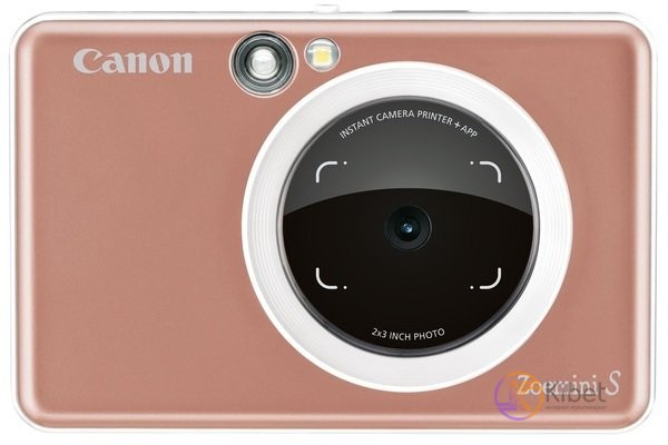 Фотоаппарат моментальной печати Canon Zoemini S ZV123, Rose Gold (3879C007)