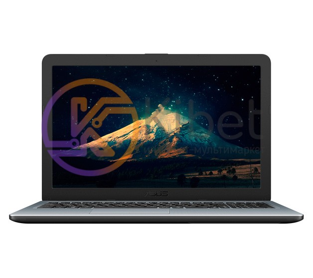 Ноутбук 15' Asus X540BA-GQ009 Silver, 15.6' матовый LED HD (1366x768), AMD Dual