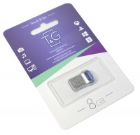 USB Флеш накопитель 8Gb T G 108 Metal series Silver, TG108SL-8G