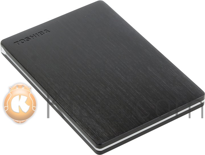 Внешний жесткий диск 500Gb Toshiba Canvio Slim, Black, 2.5', USB 3.0 (HDTD205EK3