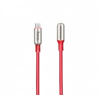 Кабель USB - microUSB, Hoco U17 Capsule, 1.2 м, Red