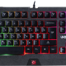 Клавиатура Defender Underlord GK-340L, USB, Black, радужная подсветка, влагоусто