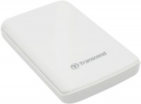 Внешний жесткий диск 1Tb Transcend StoreJet 25D3, White, 2.5', USB 3.0 (TS1TSJ25