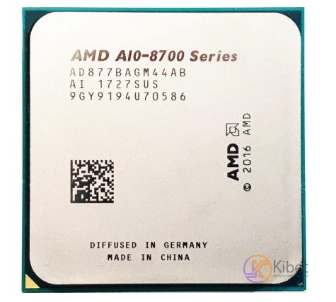 Б В Процессор AMD (AM4) PRO A10-8770, Tray, (4x3,5-3,8 GHz), 65 Watt, (AD877BAGM