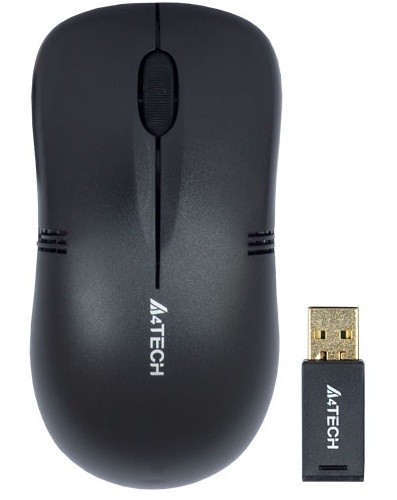 Мышь A4Tech G3-230N-1 black, USB V-TRACK, Wireless