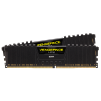 Модуль памяти 8Gb x 2 (16Gb Kit) DDR4, 2666 MHz, Corsair Vengeance LPX, Black, 1