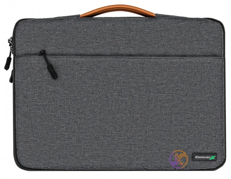 Чехол-сумка для ноутбука 15.6' Grand-X SLX-15D, Dark Grey