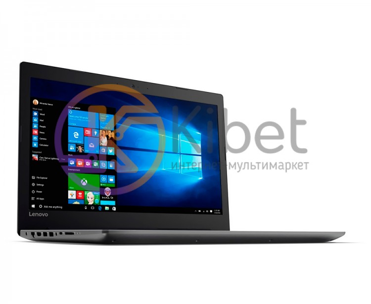 Ноутбук 15' Lenovo IdeaPad 320-15IKB (81BG00QMRA) Onyx Black 15.6' матовый LED F