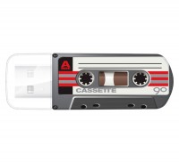 USB Флеш накопитель 16Gb Verbatim Store'N'Go Mini Cassette Edition Black 49397