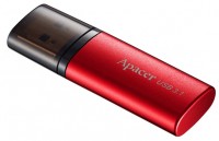 USB 3.1 Флеш накопитель 16Gb Apacer AH25B, Black Red, пластиковый корпус (AP16GA