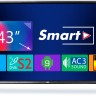 Телевизор 43' DEX LE4359SM, 1920X1080 50Hz, Smart TV, Android 9.0, DVB-T2, HDMI,